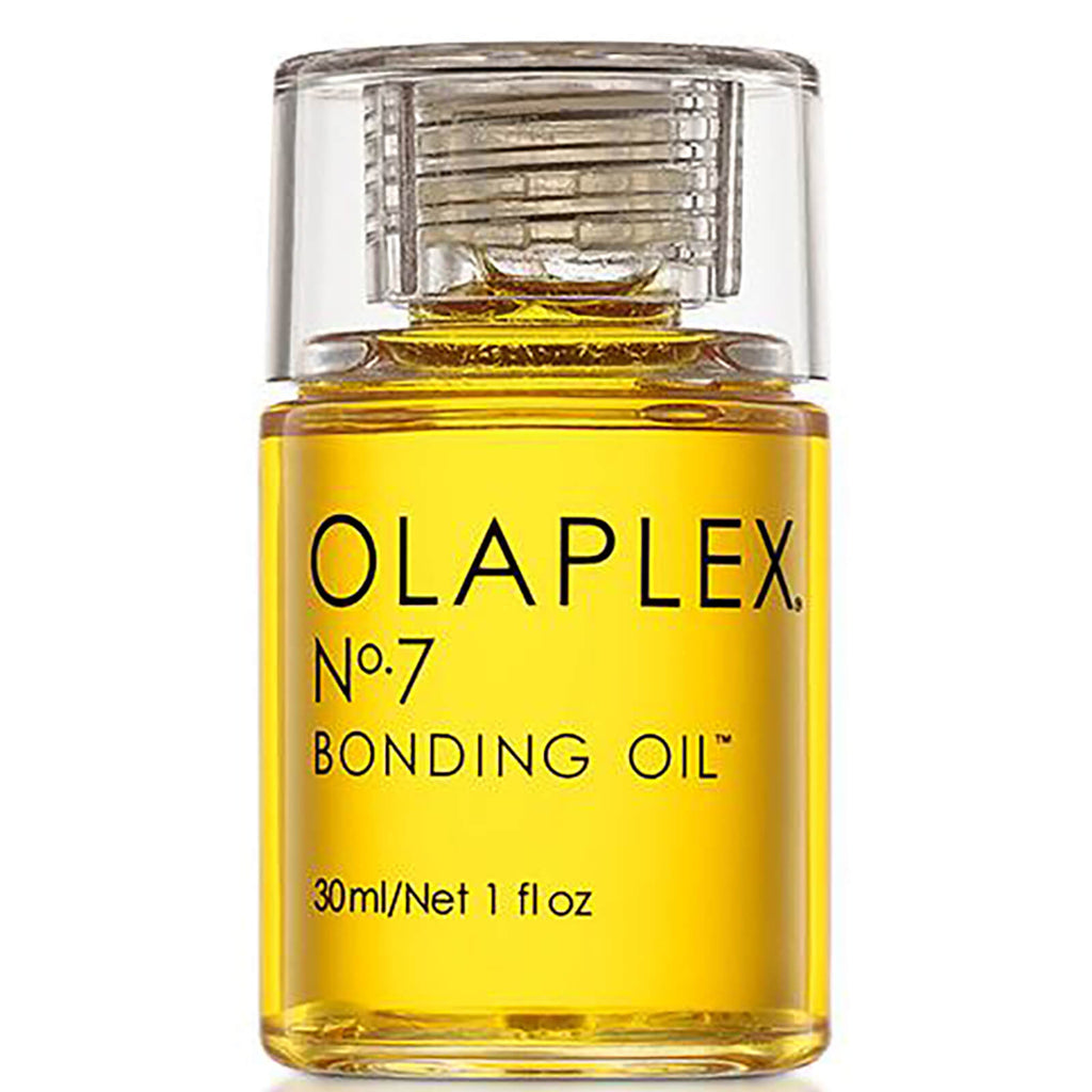 Olaplex No.7 Bonding Oil in 30ml bottle, hair care product by Grace Beauty, showing the sleek packaging and applicator tip.