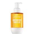 Grace Beauty Sol de Janeiro Bum Bum Body Firmeza Oil in 100ml, showing a sleek bottle with gold accents and vibrant packaging.
