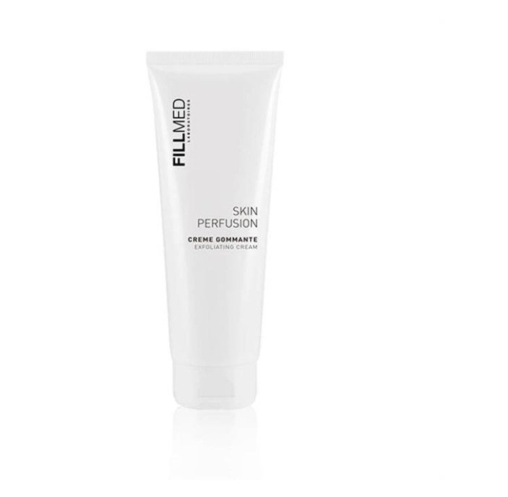Fillmed Skin Perfusion CAB exfoliating cream in a 250ml tube, designed for skin care and exfoliation by Grace Beauty.