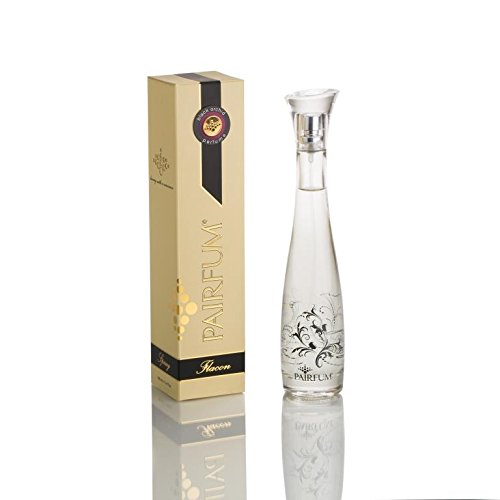 Pairfum London Blush Rose & Amber perfume room spray in 100ml bottle, elegant design with floral and amber scent details.