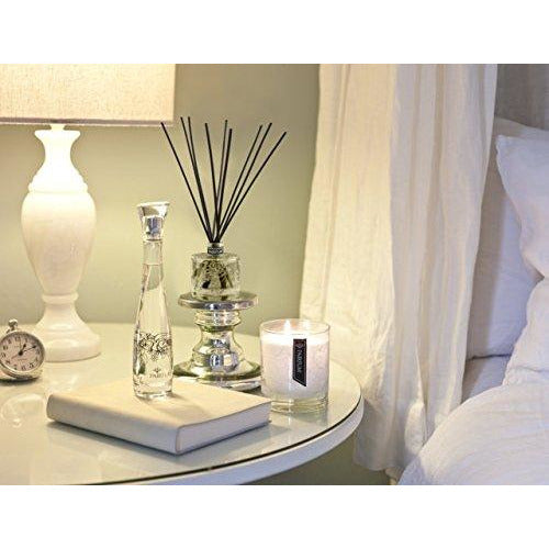 Pairfum London luxury reed diffuser with white lavender scent, 100ml, featuring black reeds for elegant home fragrance by Grace Beauty.
