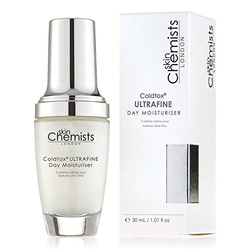 SkinChemists London Coldtox Ultrafine Day Moisturizer in 30ml jar, lightweight hydrating skincare for daily use.