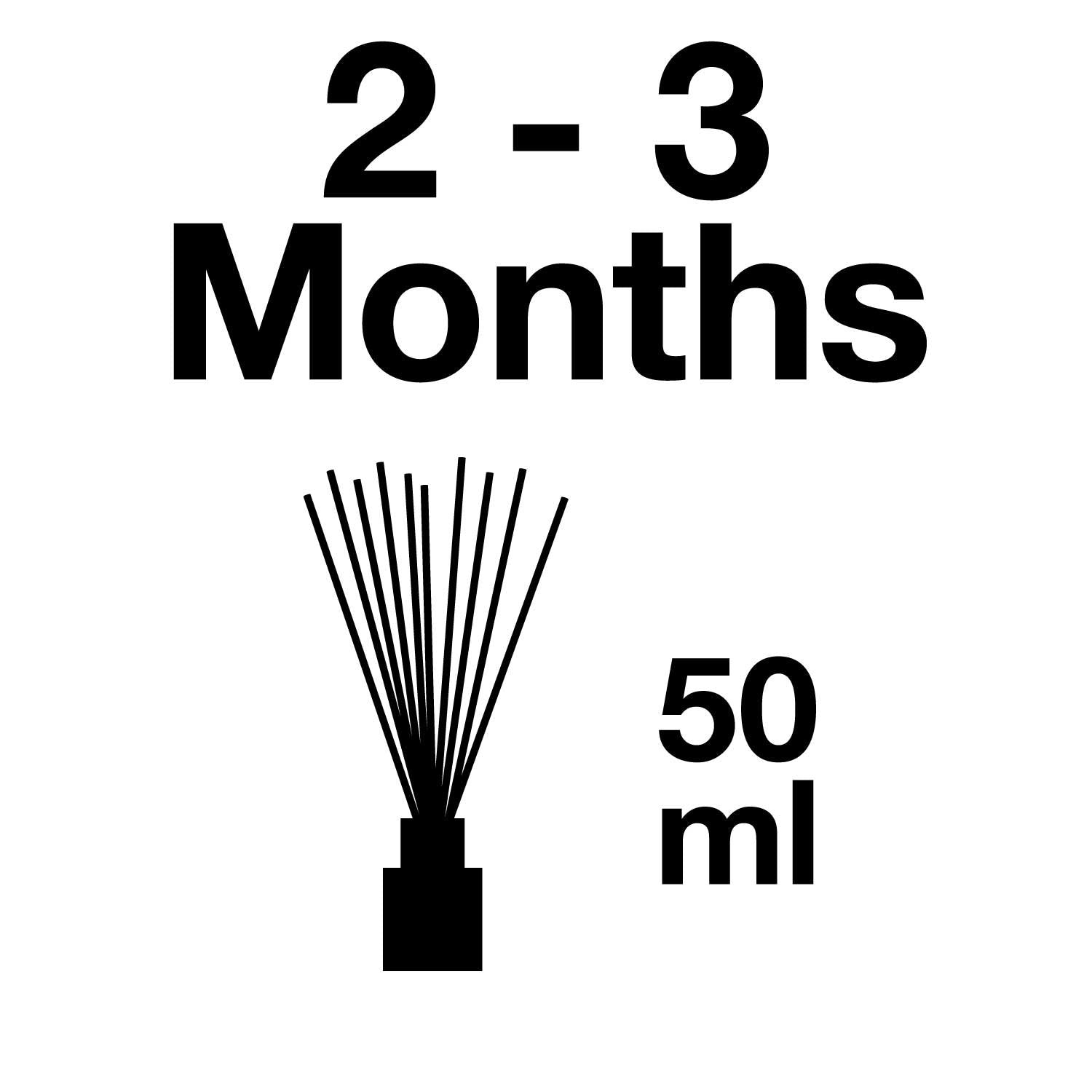Pairfum London luxury reed diffuser with magnolias in bloom scent, 50 ml, black reeds, by Grace Beauty, elegant health and beauty product