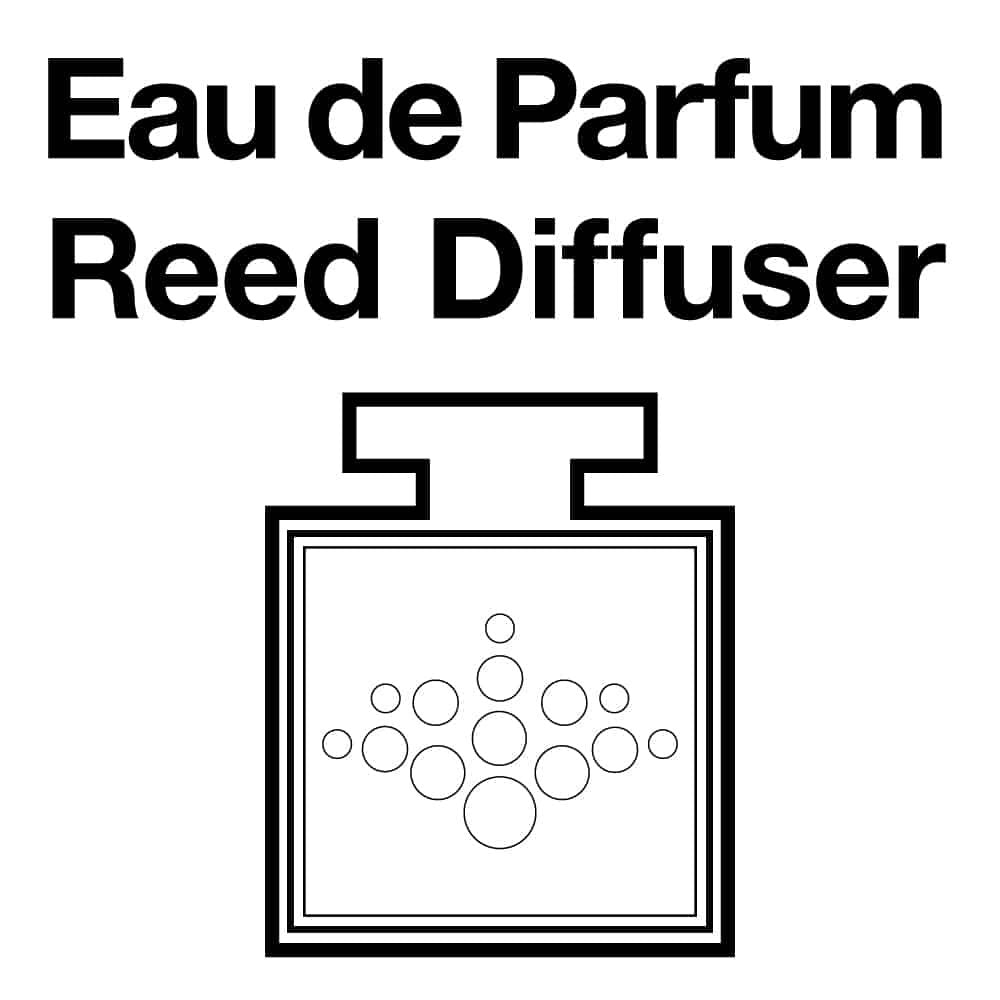 Pairfum London luxury reed diffuser with Neroli and Olive scent, includes 100ml bottle and 10 reeds for elegant home fragrance.
