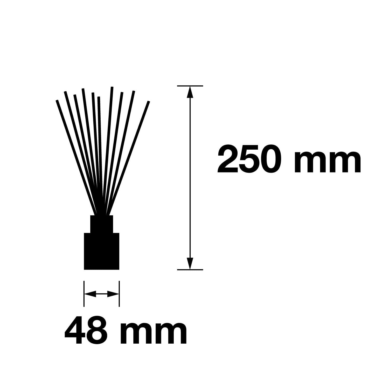 Pairfum London luxury reed diffuser with 50ml Magnolia in Bloom scent and black reeds, from Grace Beauty, in a decorative glass bottle.