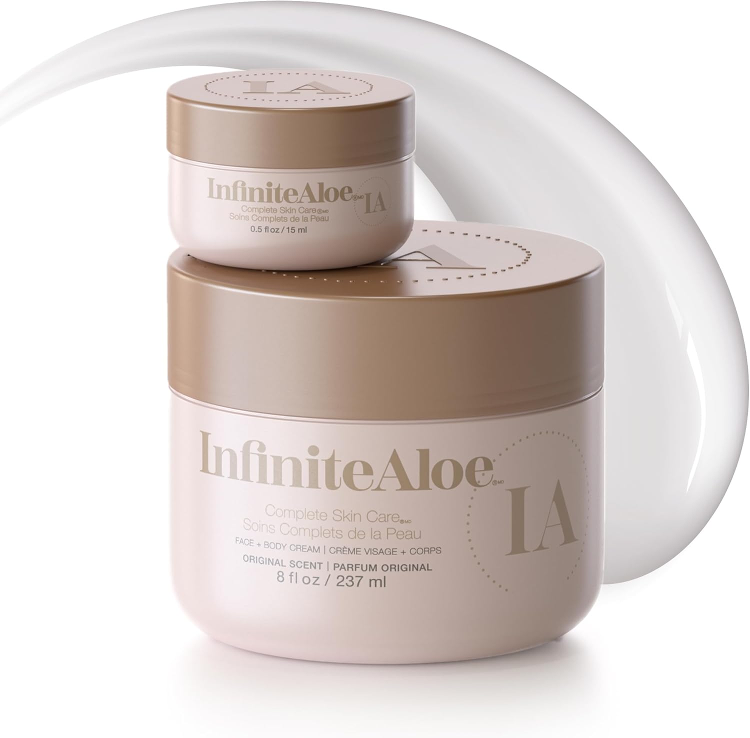 InfiniteAloe Infinite Glow Everyday Hero Complete Skin Care Cream Original Scent