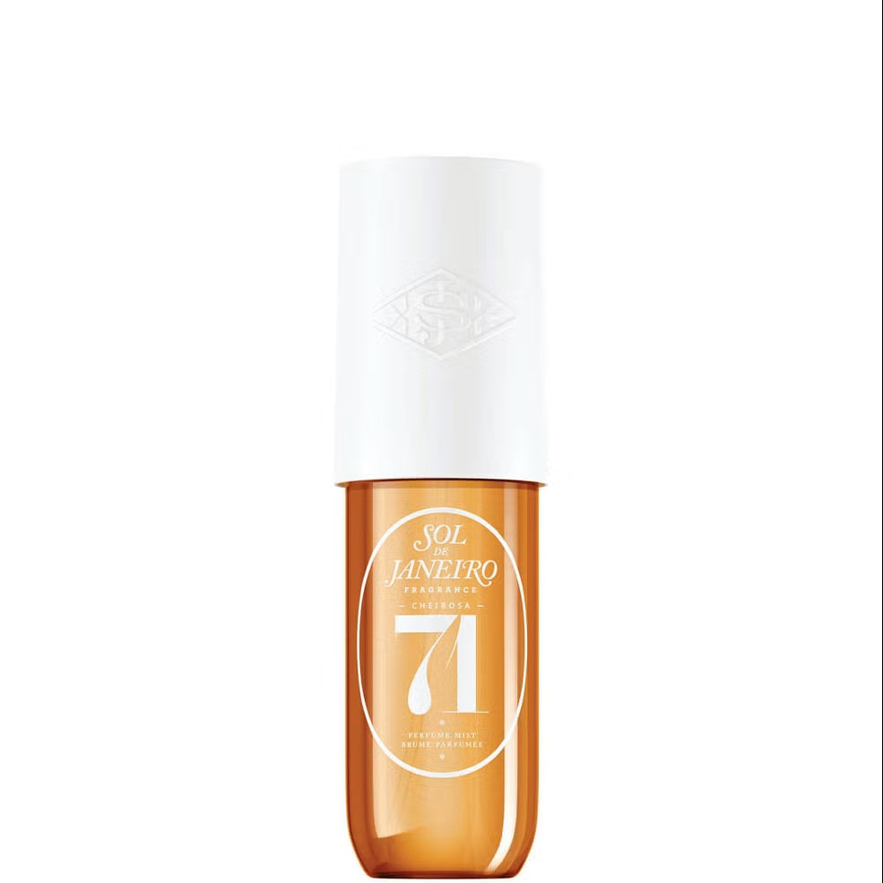 SOL DE JANEIRO Cheirosa 71 fragrance mist for hair and body by Grace Beauty, 90ml, with tropical scent and lightweight spray.