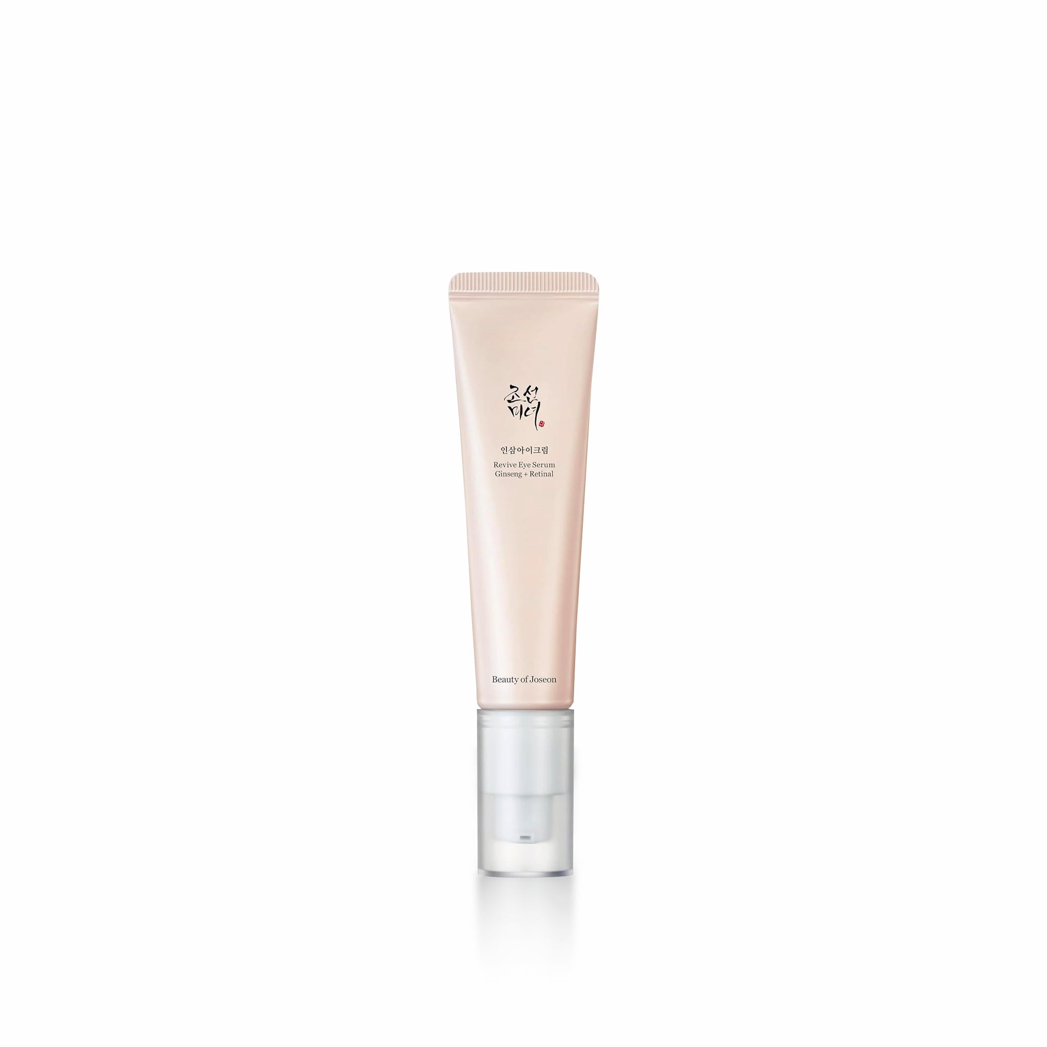 Beauty of Joseon Revive Eye Serum with ginseng and retinal in a 30ml bottle, a nourishing eye cream by Mii Korean Skincare.