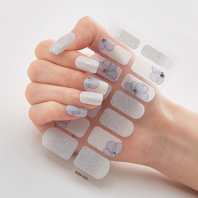 Butterfly laser nail stickers by Cashymart, stylish nail polish decals with butterfly designs for chic nail styling.