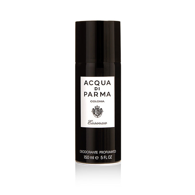 Acqua Di Parma Colonia Essenza deodorant spray in 150ml bottle, natural anti-perspirant and fresh fragrance for men.