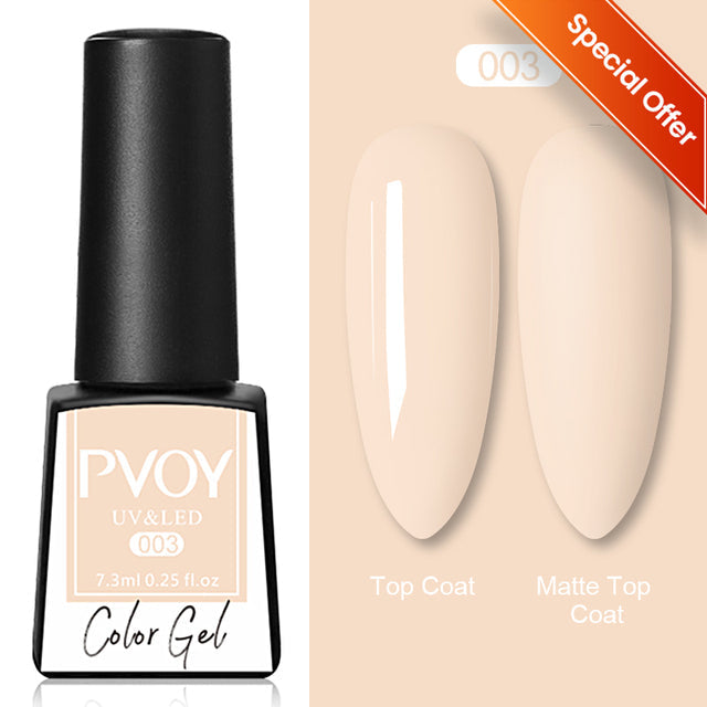 Color changing thermal gel nail polish by Cashymart showing a gradient of color shift on short nails.