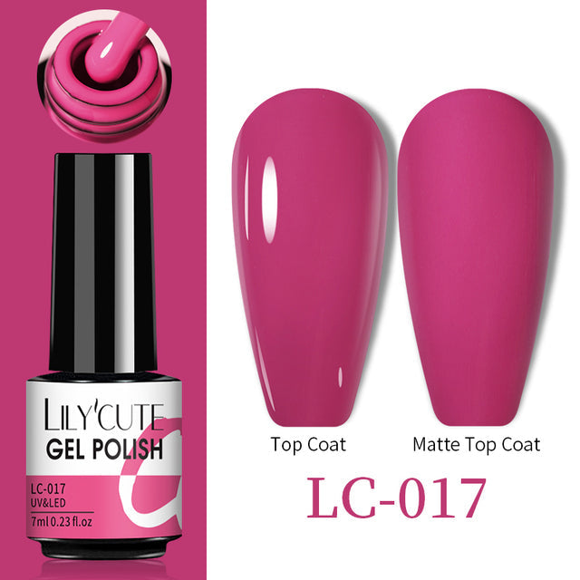 Cashymart color changing thermal gel nail polish showing a gradient of colors on neatly painted nails.