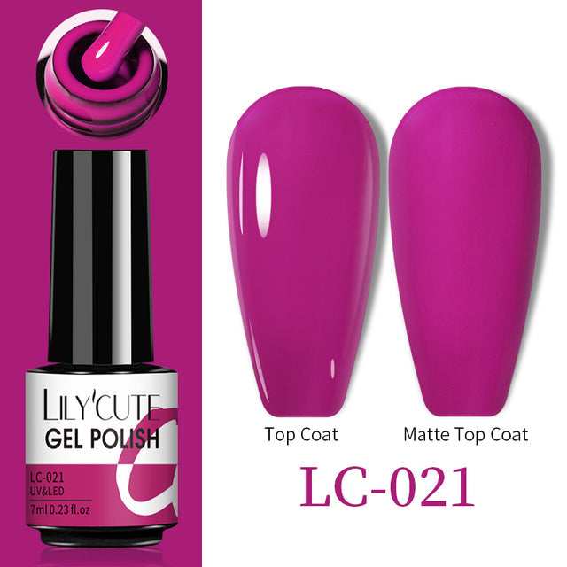Cashymart color-changing thermal gel nail polish showing a gradient of color shift on nails.