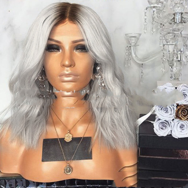 European and American long curly wig by Cashymart featuring voluminous, wavy hair with rich curls and natural-looking texture.