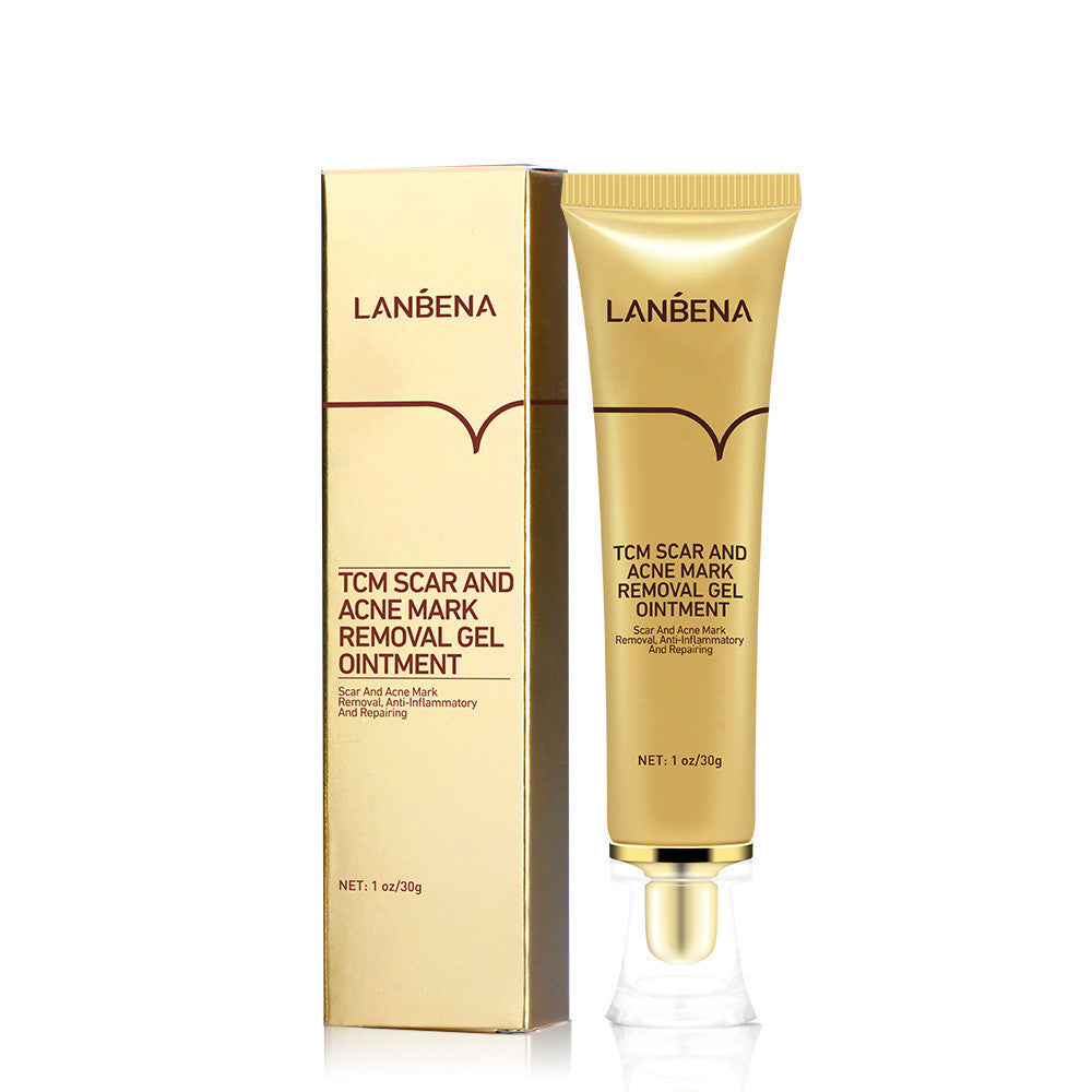 Herbal Repair Gel for scar removal by Cashymart, showing the gel in a clear container with herbal ingredients visible.