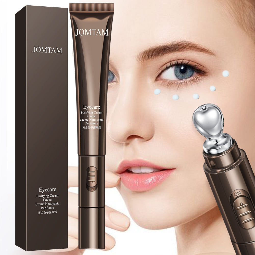 Cashymart revitalizing eye cream jar showcasing smooth, hydrating skin care treatment for brightening and reducing under-eye puffiness.