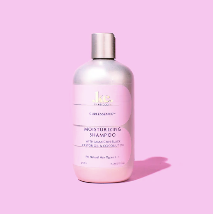 KeraCare Curlessence Moisturising Shampoo 350ml bottle with label, designed for curly hair hydration and gentle cleansing.
