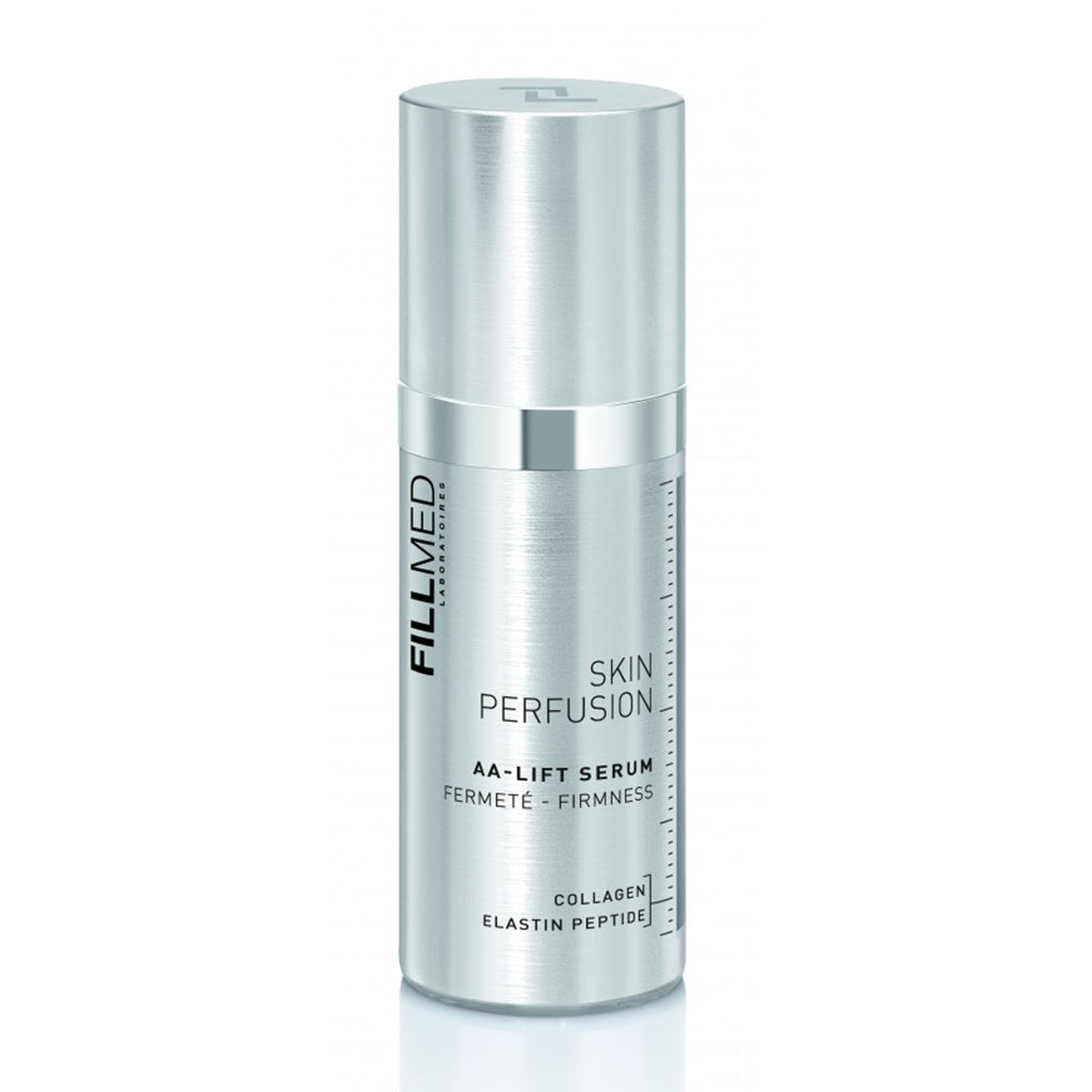 Fillmed AA-Lift Serum 30ML bottle from Grace Beauty, featuring clear glass packaging and the serum inside.