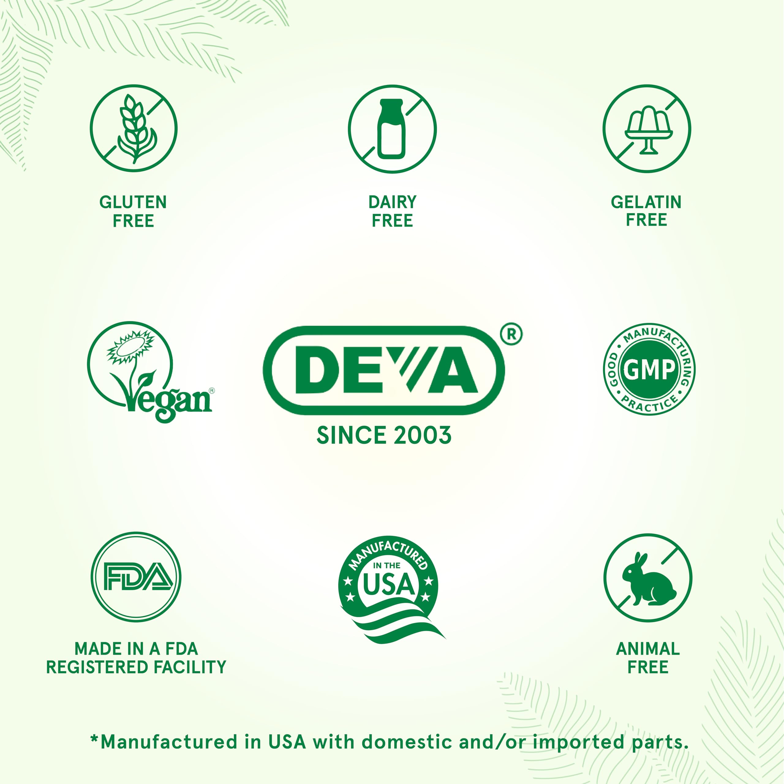 BritishVita DEVA Vegan Tributyrin supplement bottles with 90 capsules each, supporting gut health and gut barrier function.