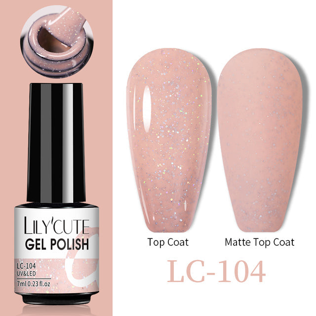 Cashymart color changing thermal gel nail polish showing color shift on nails in a close-up shot.
