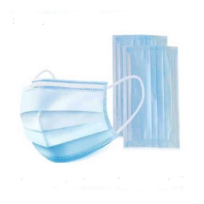 Box of 1000 Grace Beauty disposable medical masks for health and beauty, showing white face masks in a large pack.
