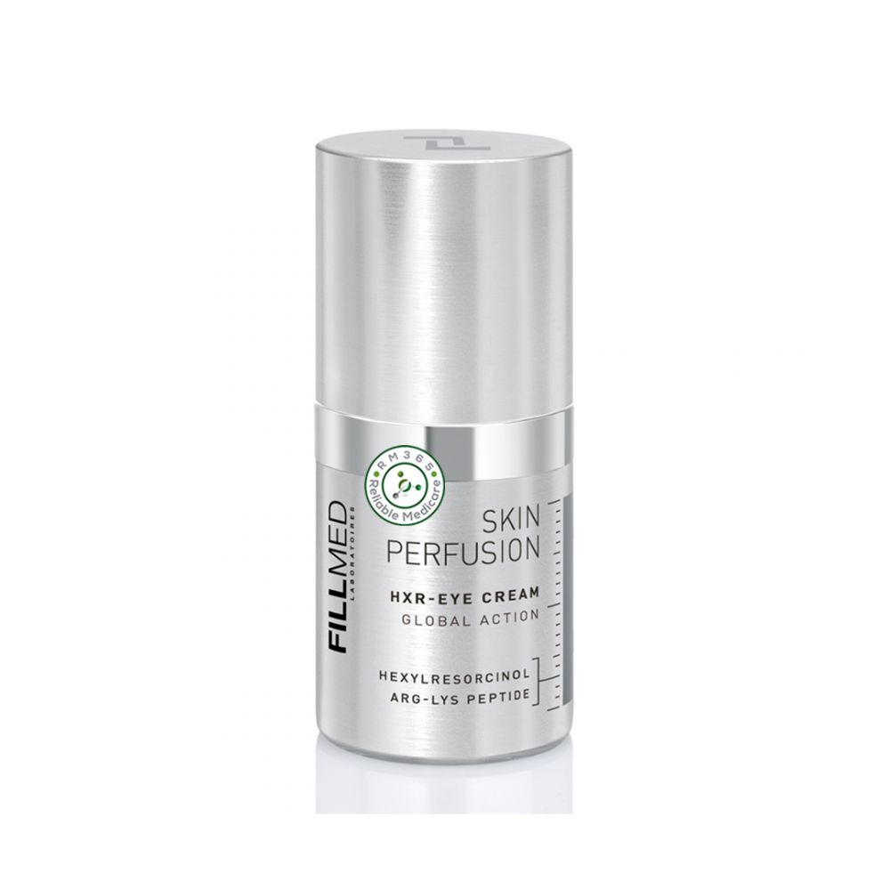 Fillmed HXR-Eye Cream 15ML bottle, a skincare lotion and moisturizer designed to hydrate and refresh the eye area.