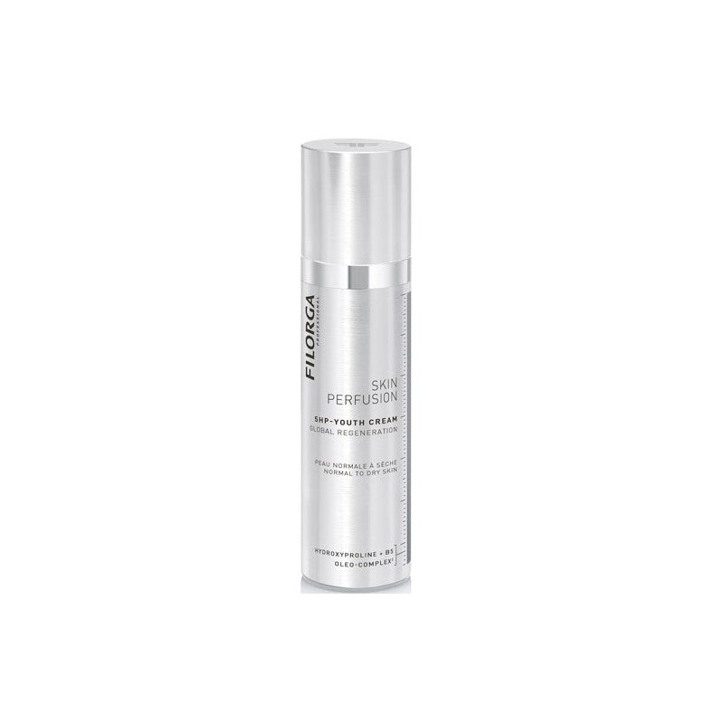 Fillmed 5HP Youth Cream 50ml by Grace Beauty, showing a sleek jar of skin care cream with a clean, modern design.