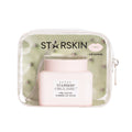 Grace Beauty StarSkin ORGLAMIC Pink Cactus Foaming Lip Scrub in 15ml, exfoliating lip balm with foaming texture.
