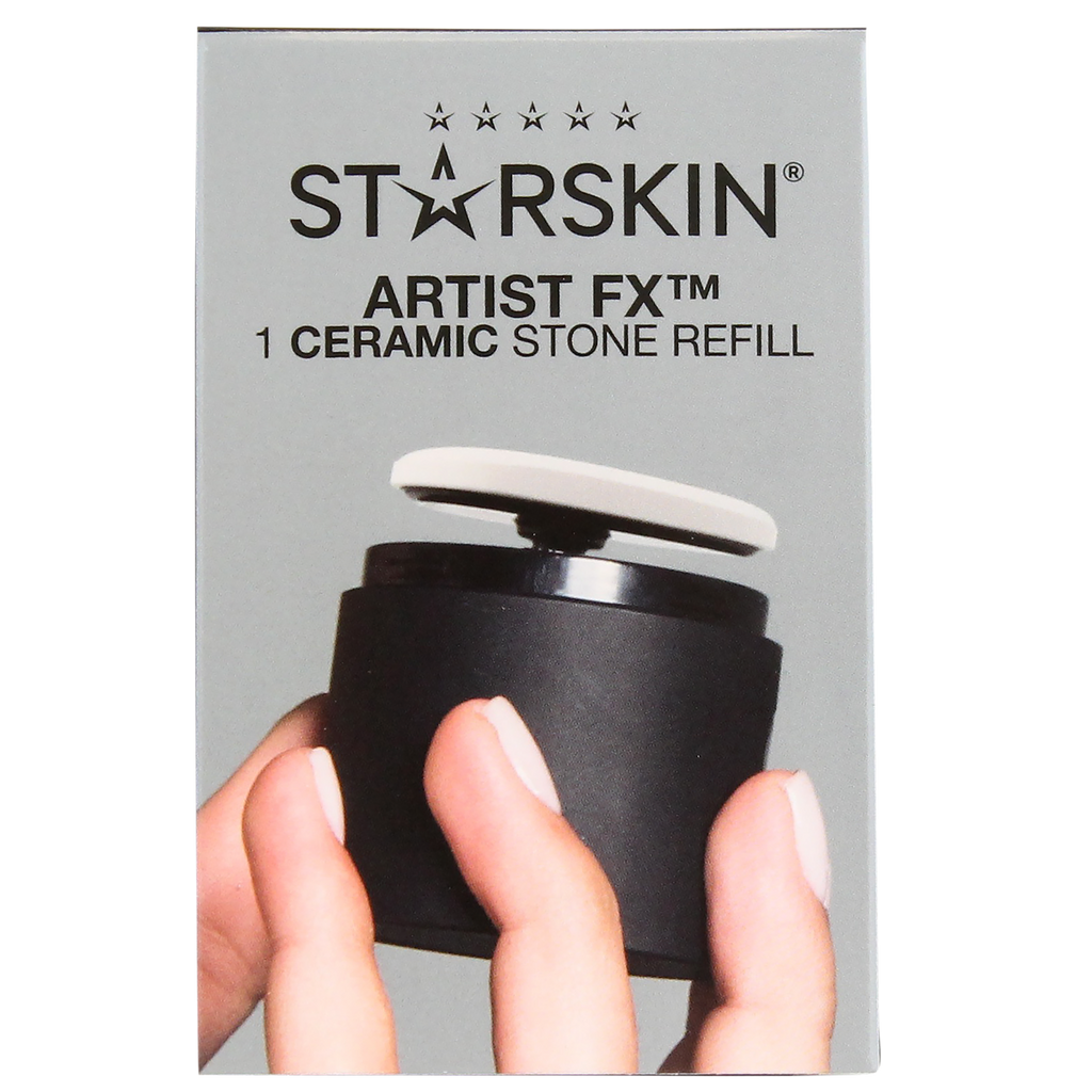 Grace Beauty STARSKIN Artist FX™ Ceramic Stone refill pack for makeup tools, shown with ceramic stones in a refill set image